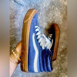 Gently Used Vans Hi Skate Denim